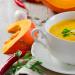 Mercimek kabak püresi çorbası - çocuklar ve yetişkinler için sağlıklı bir yemek